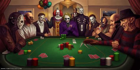 halloween poker party